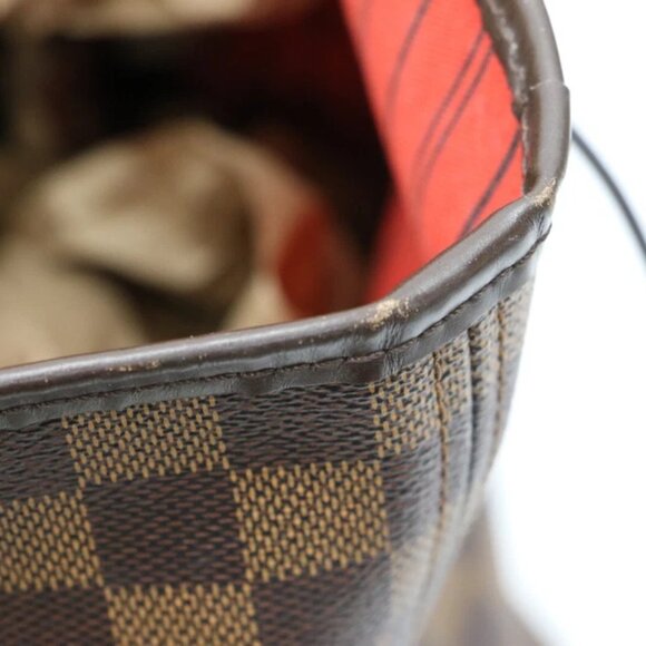 Louis Vuitton Damier Ebene Canvas Neverfull GM Tote Bag - Picture 10 of 14